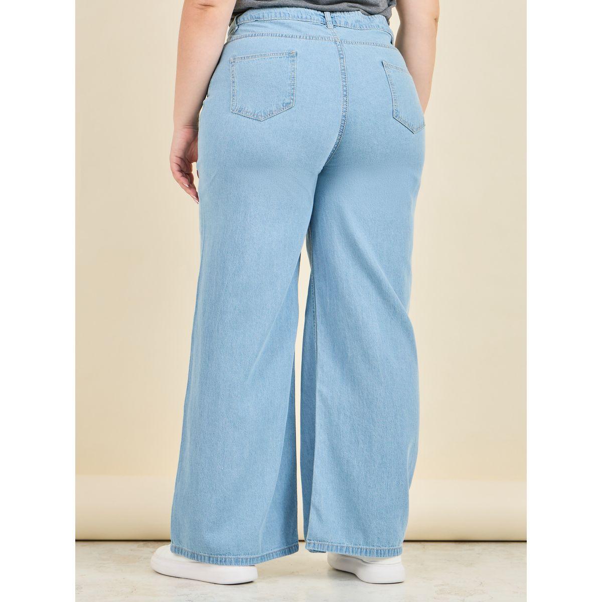 جينز بمقاس كبير وأرجل واسعة-women-clothing-bottoms-jeans-image-4