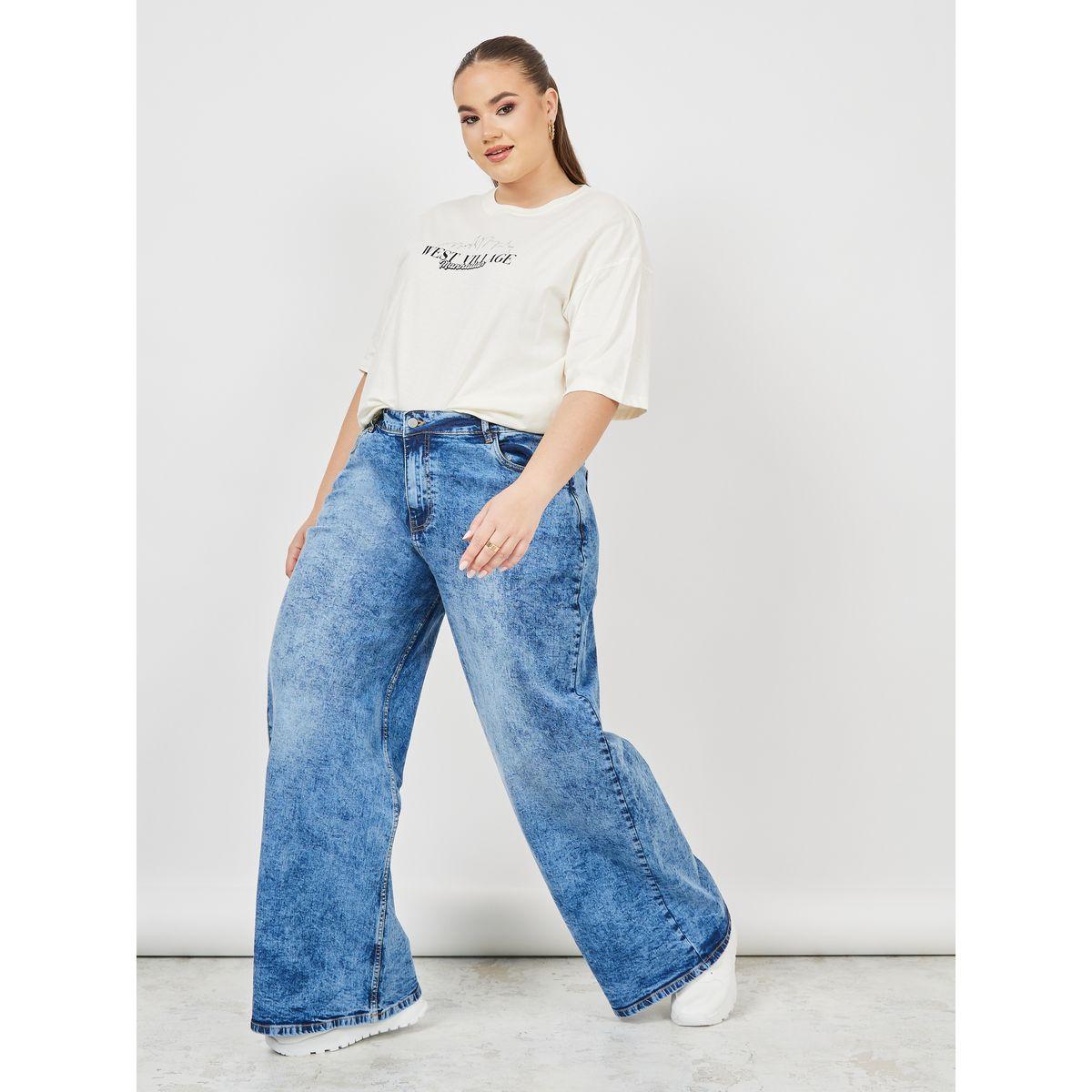 جينز بمقاس كبير وأرجل واسعة-women-clothing-bottoms-jeans-image-2