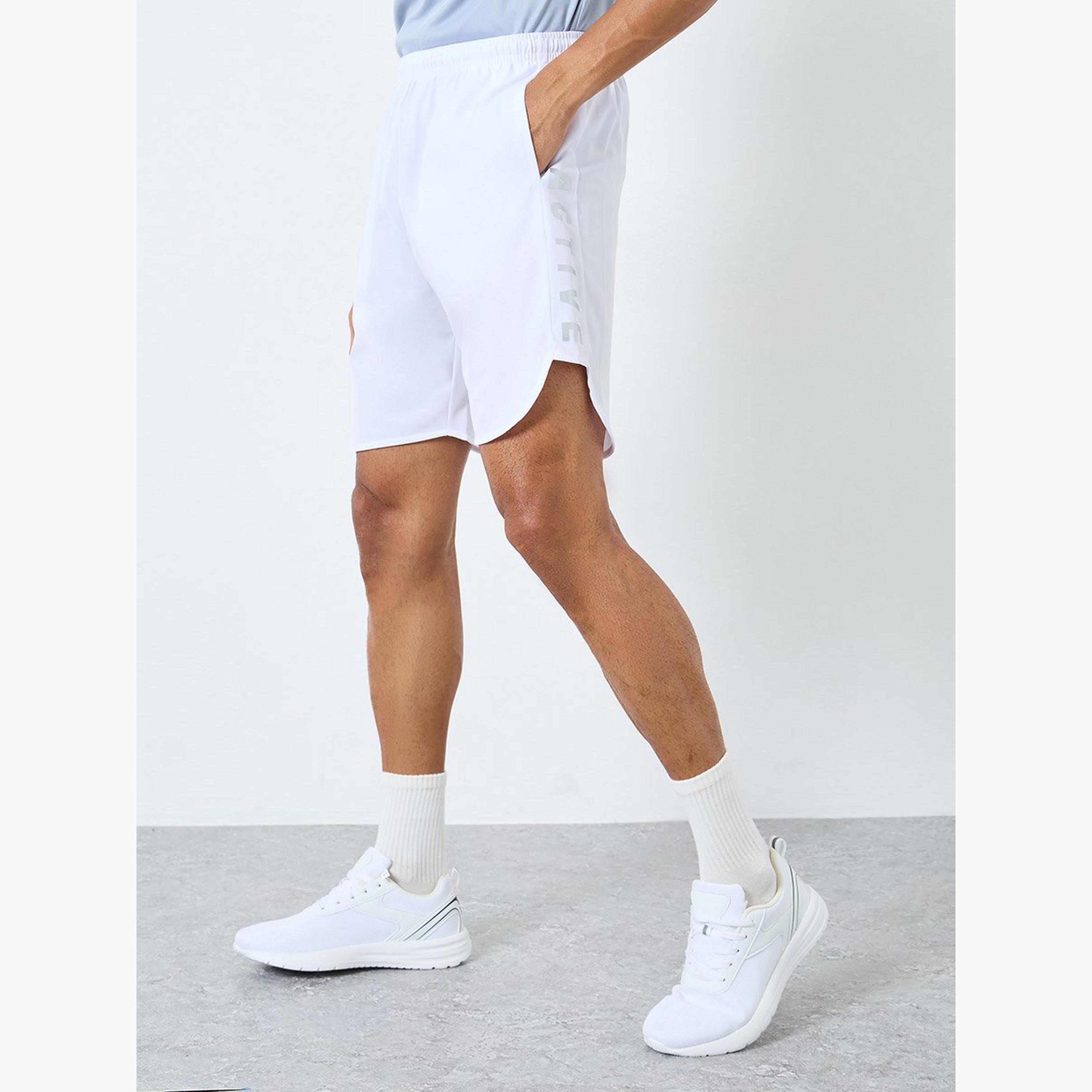 Styli Training Shorts with Side Print Panel-sports-men-clothing-bottoms-shorts-image-1