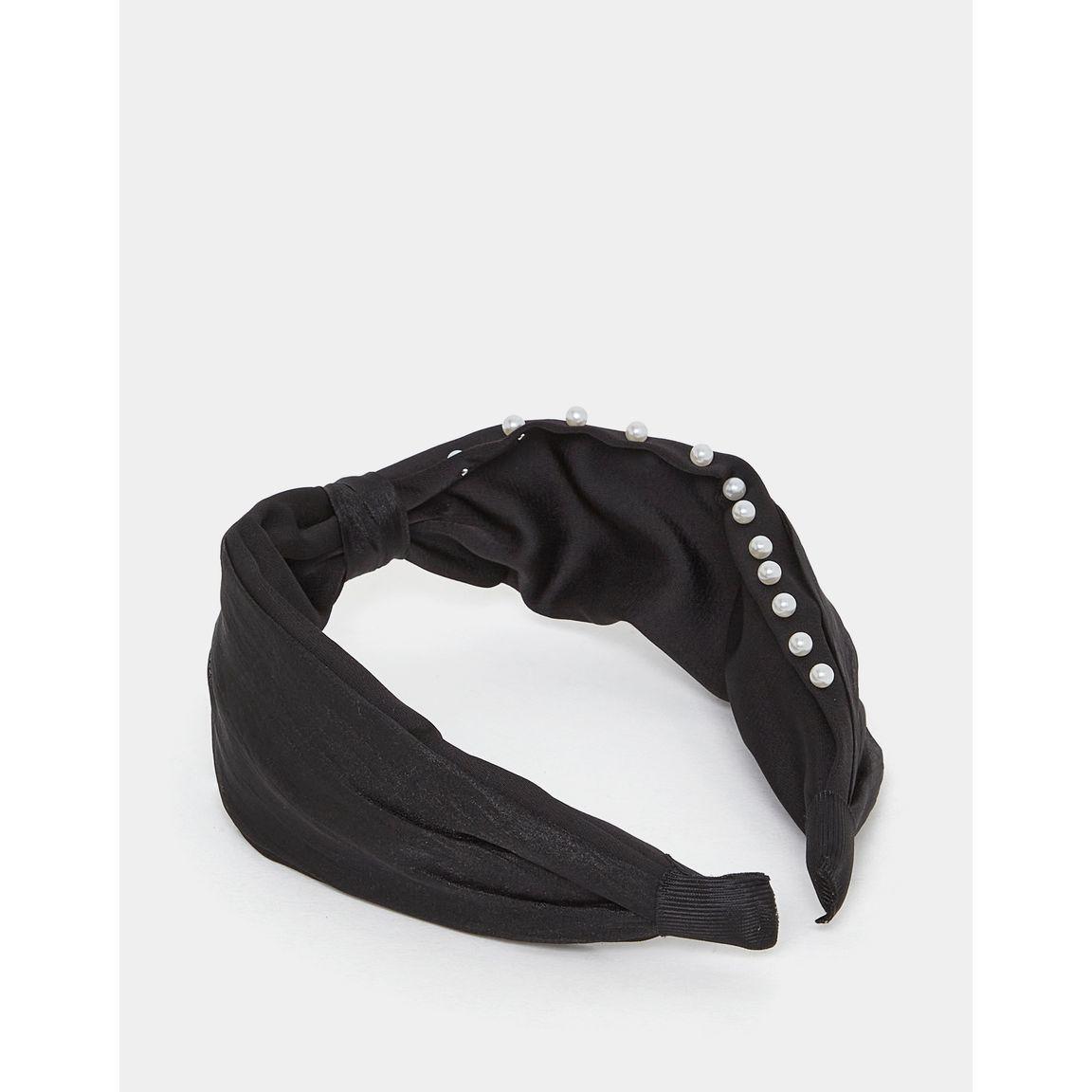 Styli Faux Pearl Knot Detail Headband-women-hairaccessories-bands-image-2