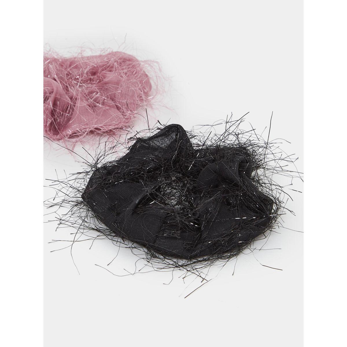 Styli Set of 2 - Frayed Hair Scrunchies-women-hairaccessories-scrunchies-image-3