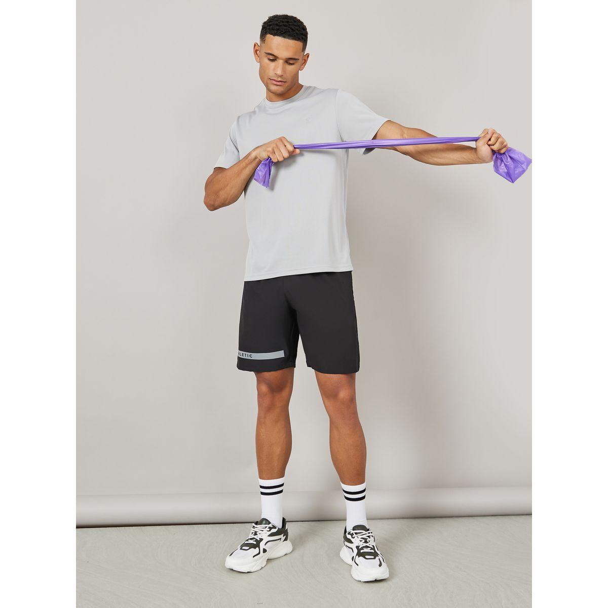Styli Active Workout Shorts with Front & Back Print Detail-men-clothing-sportswearandactivewear-bottoms-shorts-image-2