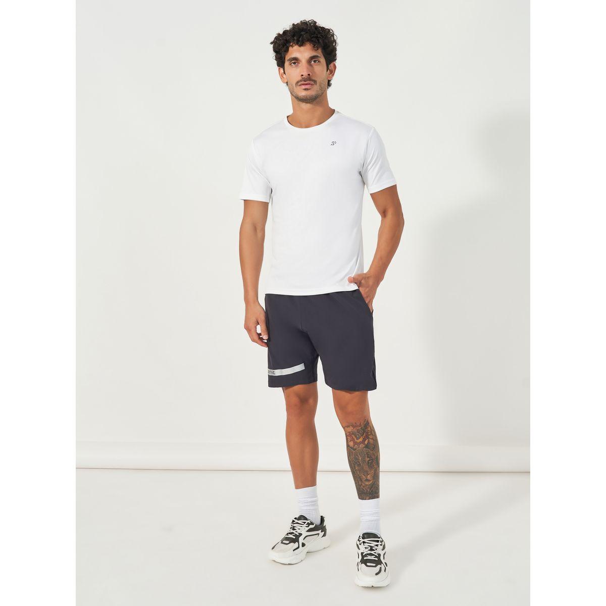 Styli Active Workout Shorts with Front & Back Print Detail-men-clothing-sportswearandactivewear-bottoms-shorts-image-2