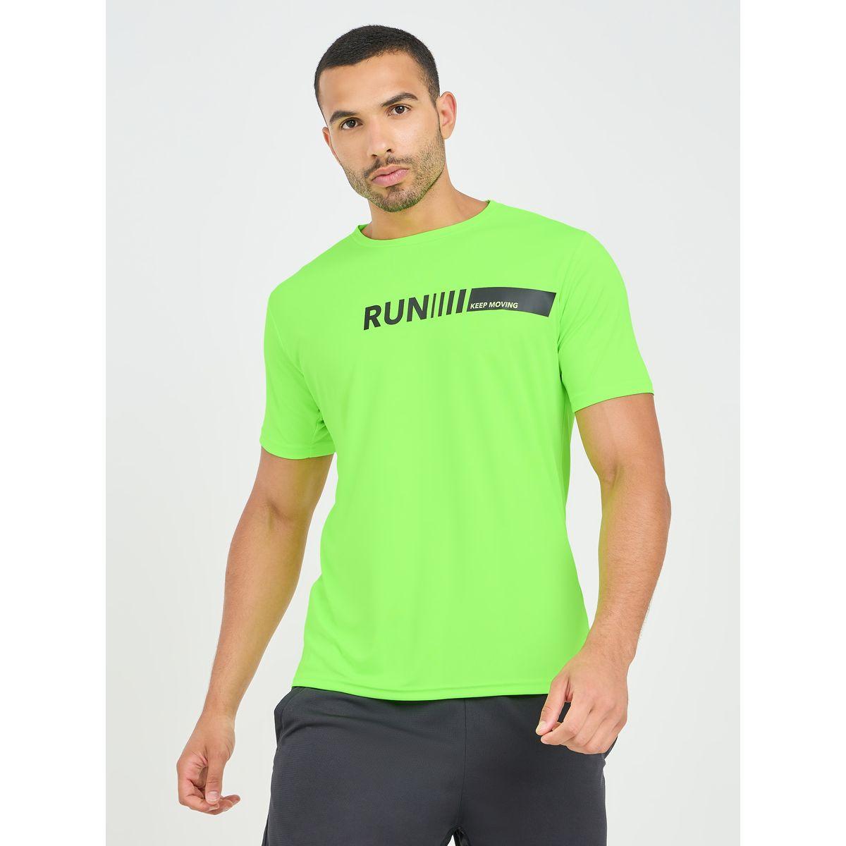 Styli Active Chest Text Print Workout T-Shirt-men-clothing-sportswearandactivewear-tshirtsandpolos-image-2