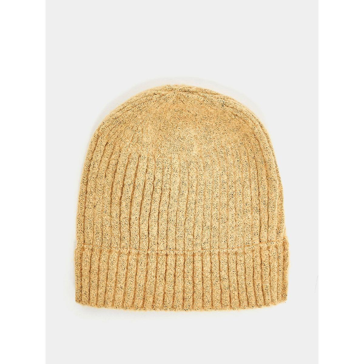 Styli Solid Knit Beanie-men-caps-image-2