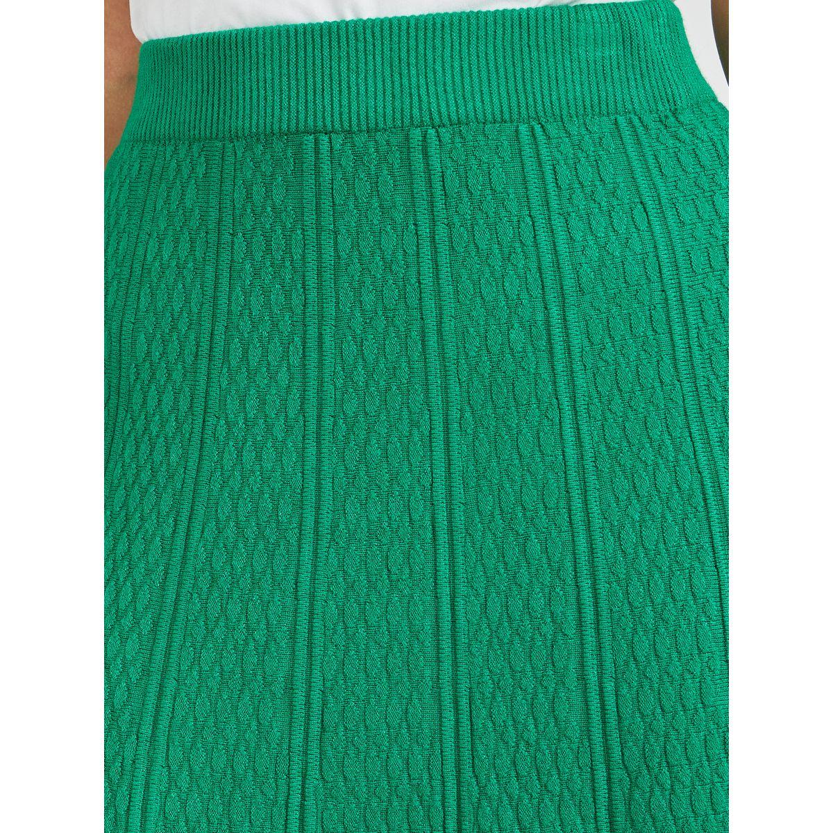 تنورة ميدي بتفاصيل بارزة الملمس-women-clothing-bottoms-skirts-image-3