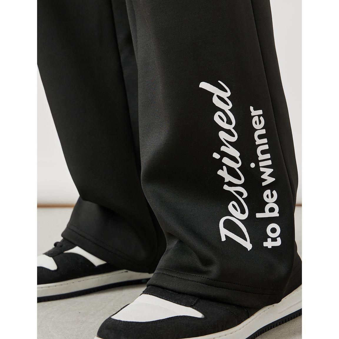 Styli Slogan Print Relaxed Fit Jogger-men-clothing-bottoms-joggers-image-4