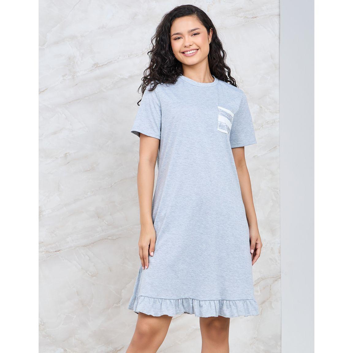 مجموعة من 2 قميص نوم بحافة مكشكشة-women-clothing-nightwear-nighties-image-4