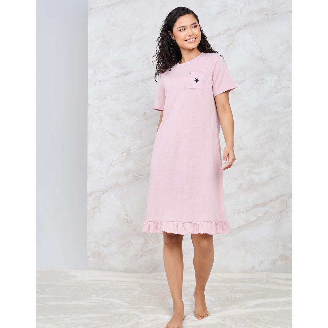 مجموعة من 2 قميص نوم بحواف كشكش-women-clothing-nightwear-nighties-image-6