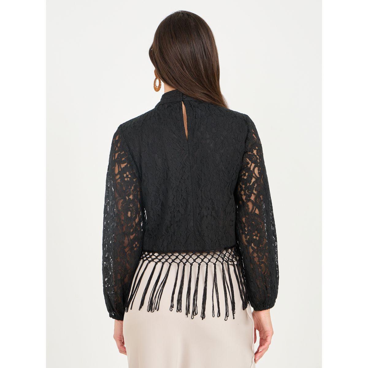 بلوزة مزينة بالكامل بزهور دانتيل-women-clothing-shirtsandblouses-blouses-image-4