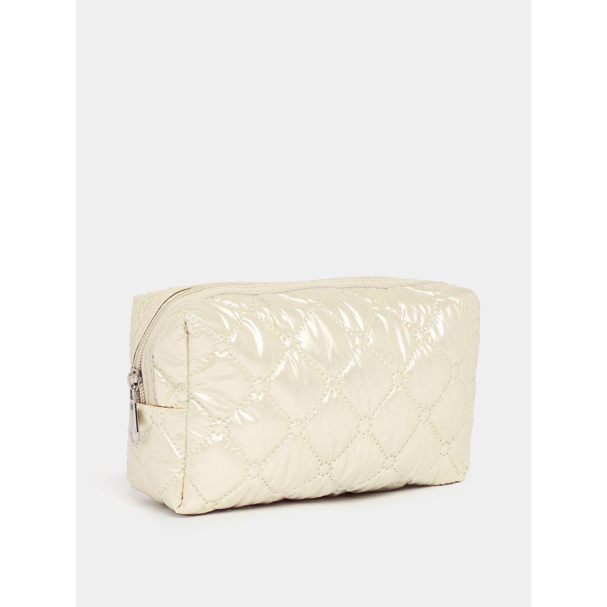 Styli Quilted Wash Bag with Zip Closure-travel-accessories-image-1