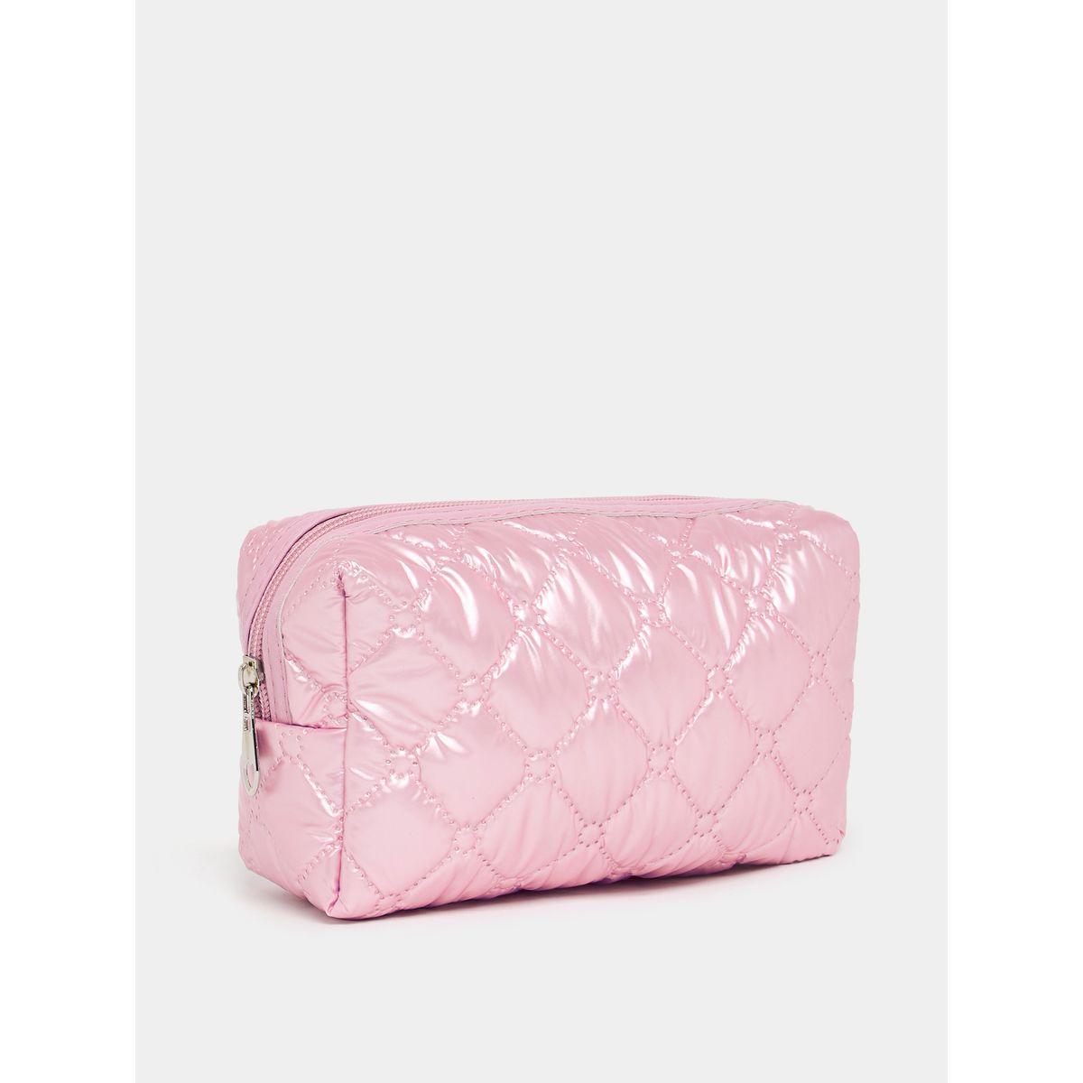 Styli Quilted Wash Bag with Zip Closure-travel-accessories-image-1