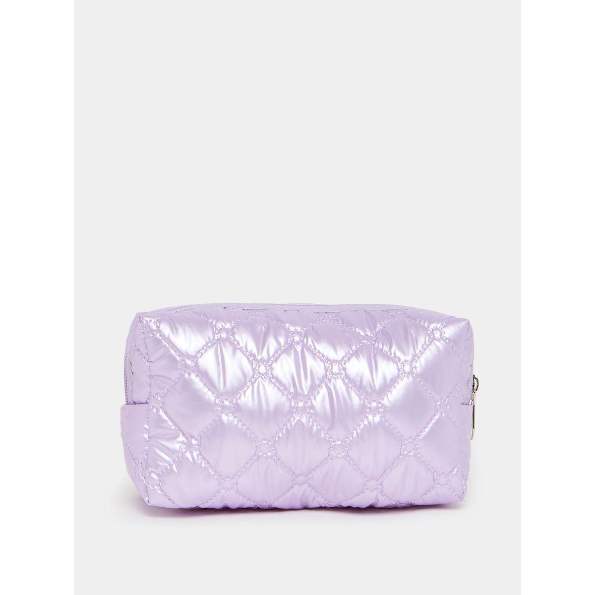 Styli Quilted Wash Bag with Zip Closure-travel-accessories-image-2