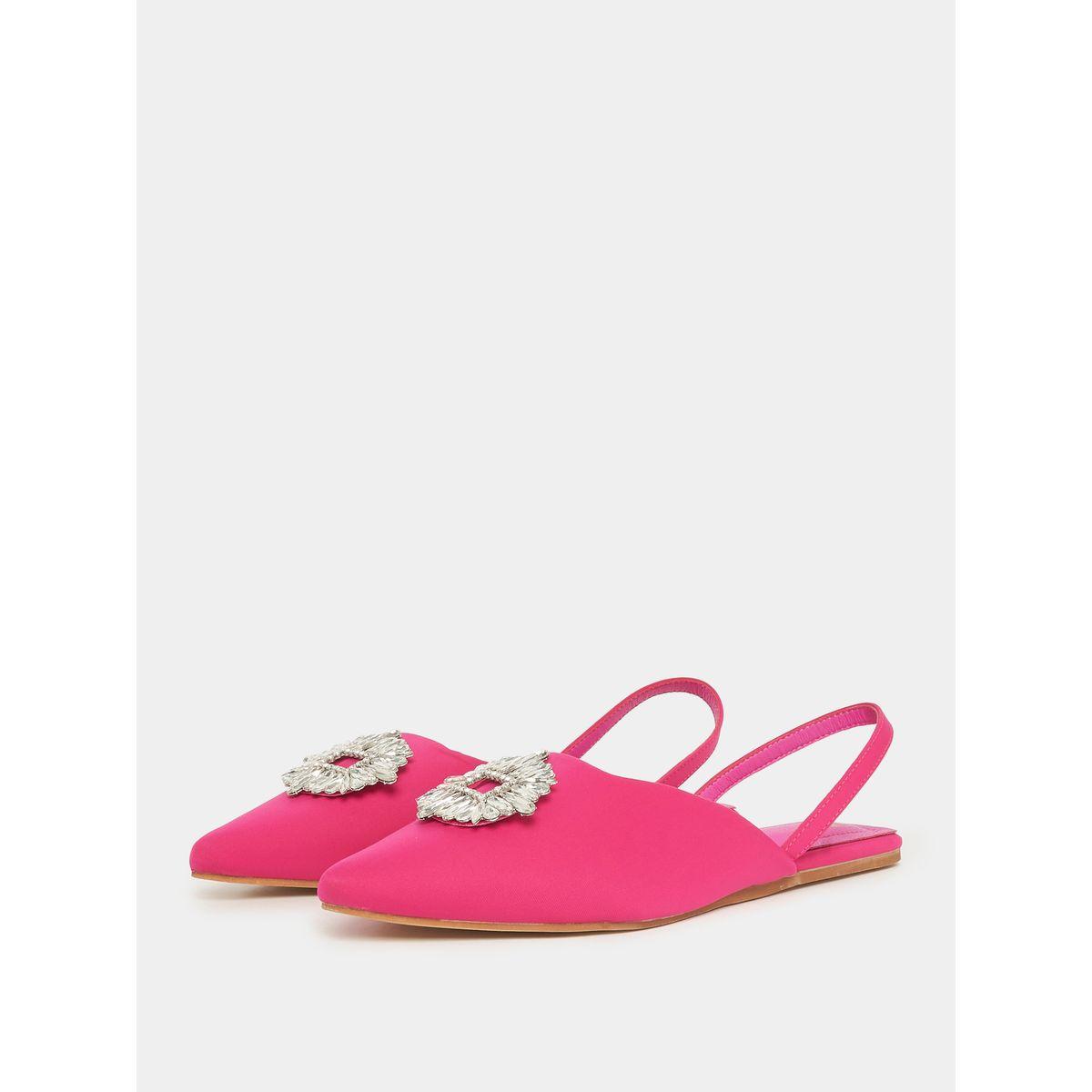 صندل فلات بسير كاحل خلفي-women-shoes-sandals-flats-image-2