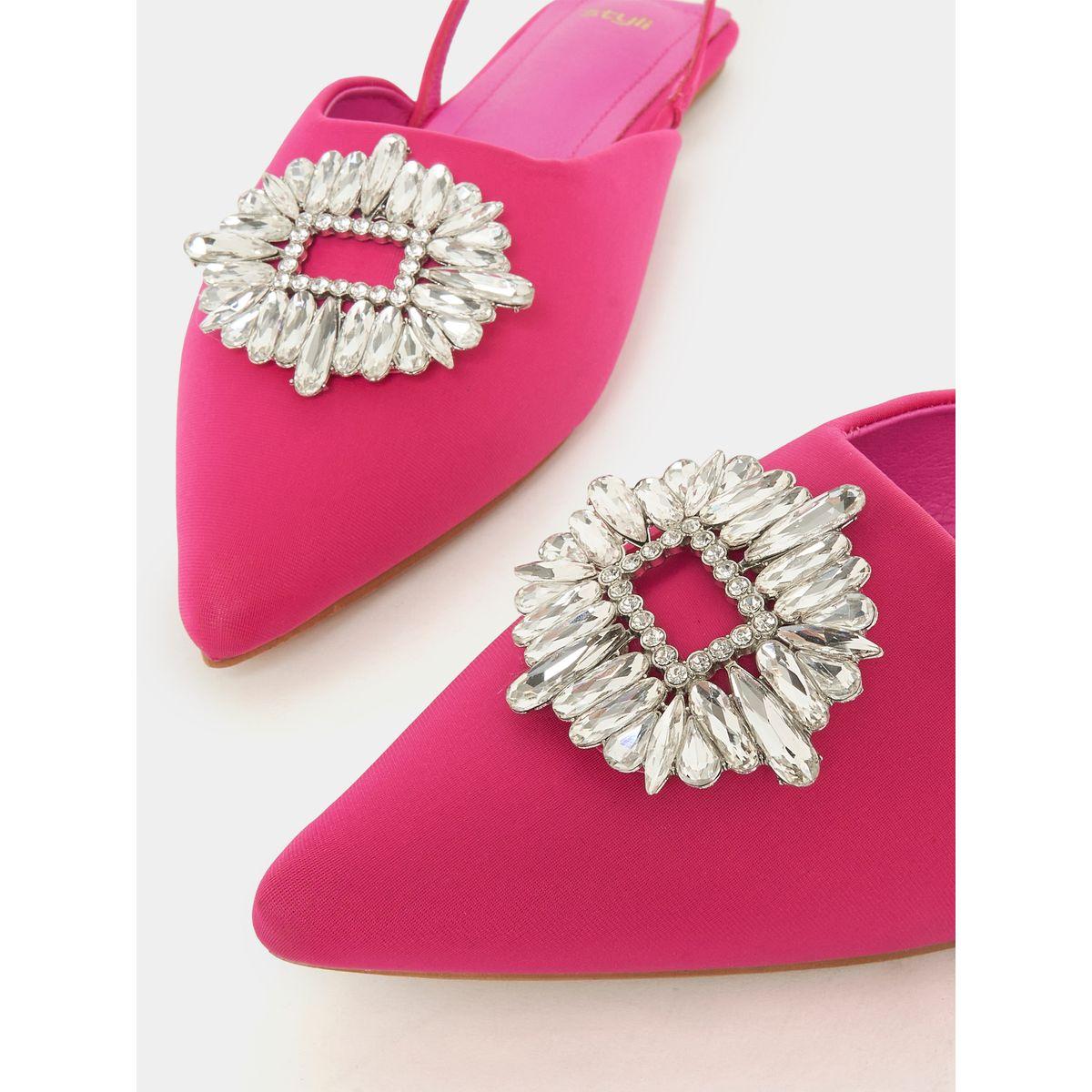 صندل فلات بسير كاحل خلفي-women-shoes-sandals-flats-image-3