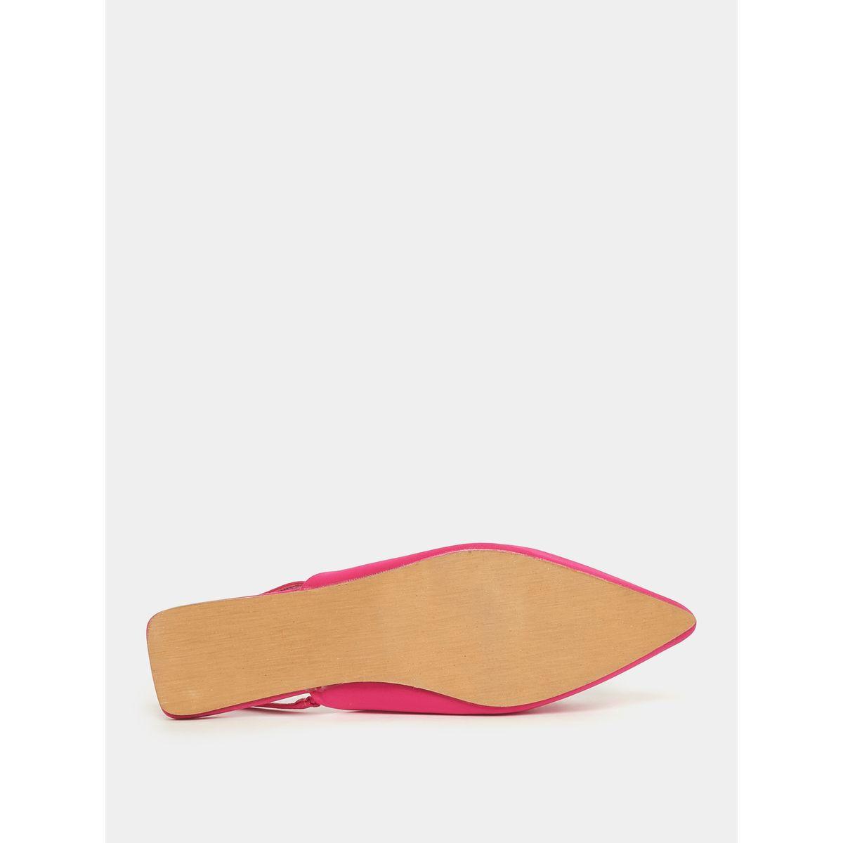 Styli Embellished Trim Sling Back Flat Sandals-women-shoes-sandals-flats-image-6