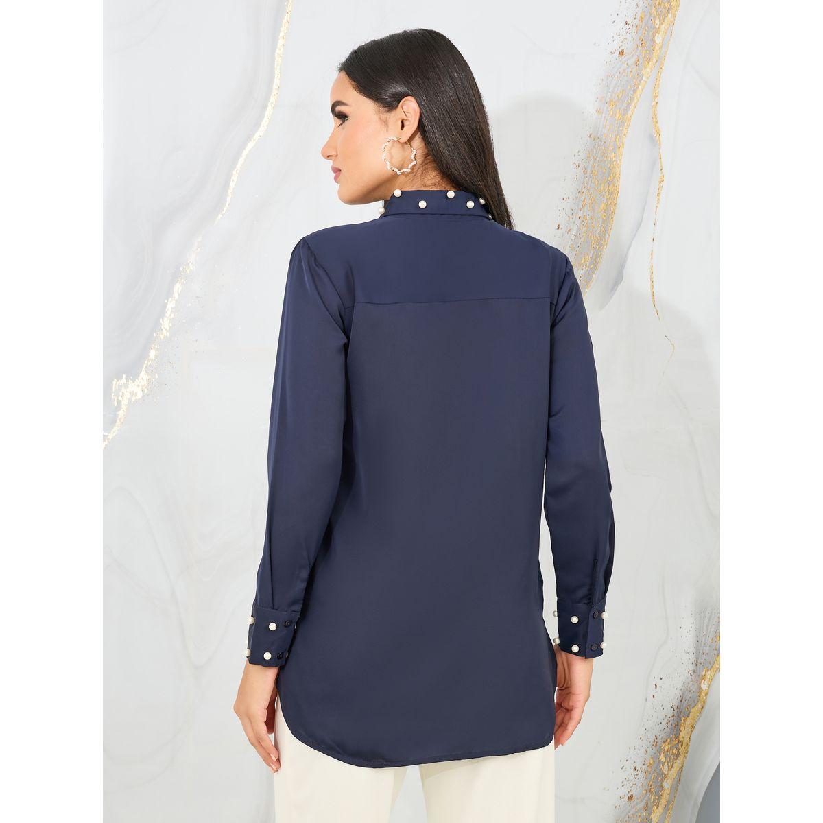 بلوزة ساتان منمقة بلؤلؤ صناعي-women-clothing-shirtsandblouses-shirts-image-5