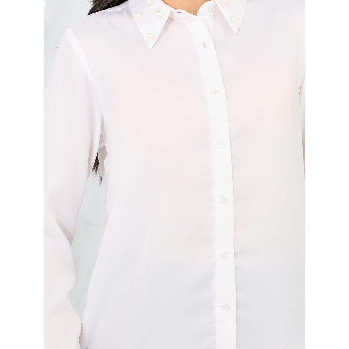 Styli Faux Pearl Detail Collar Satin Shirt-women-clothing-shirtsandblouses-shirts-image-4