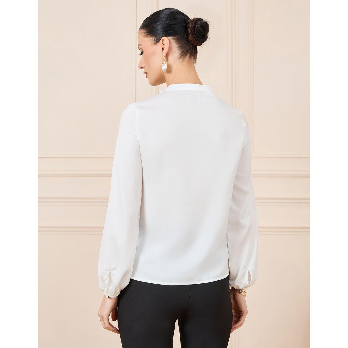 بلوزة بتفاصيل كشكش وأزرار بلؤلؤ صناعي-women-clothing-shirtsandblouses-blouses-image-5