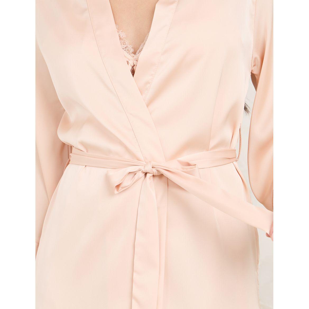 مجموعة من 2 ( قميص نوم + روب )-women-clothing-nightwear-nighties-image-8