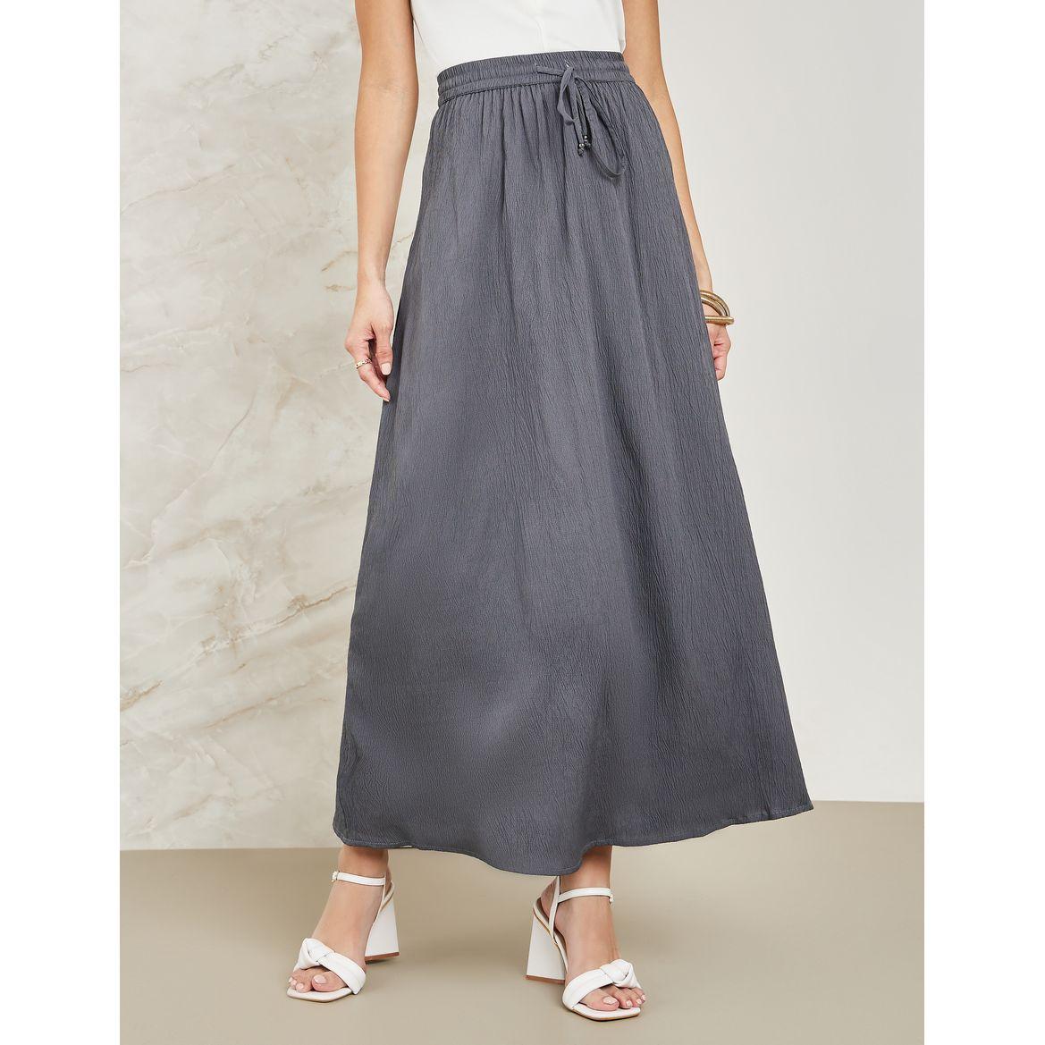 تنورة طويلة برباط خصر-women-clothing-bottoms-skirts-image-1