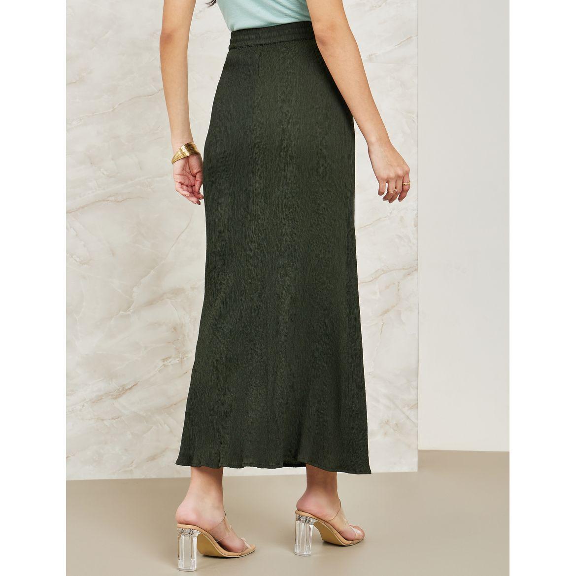 Styli Crinkled Maxi Skirt with Drawstring-women-clothing-bottoms-skirts-image-4