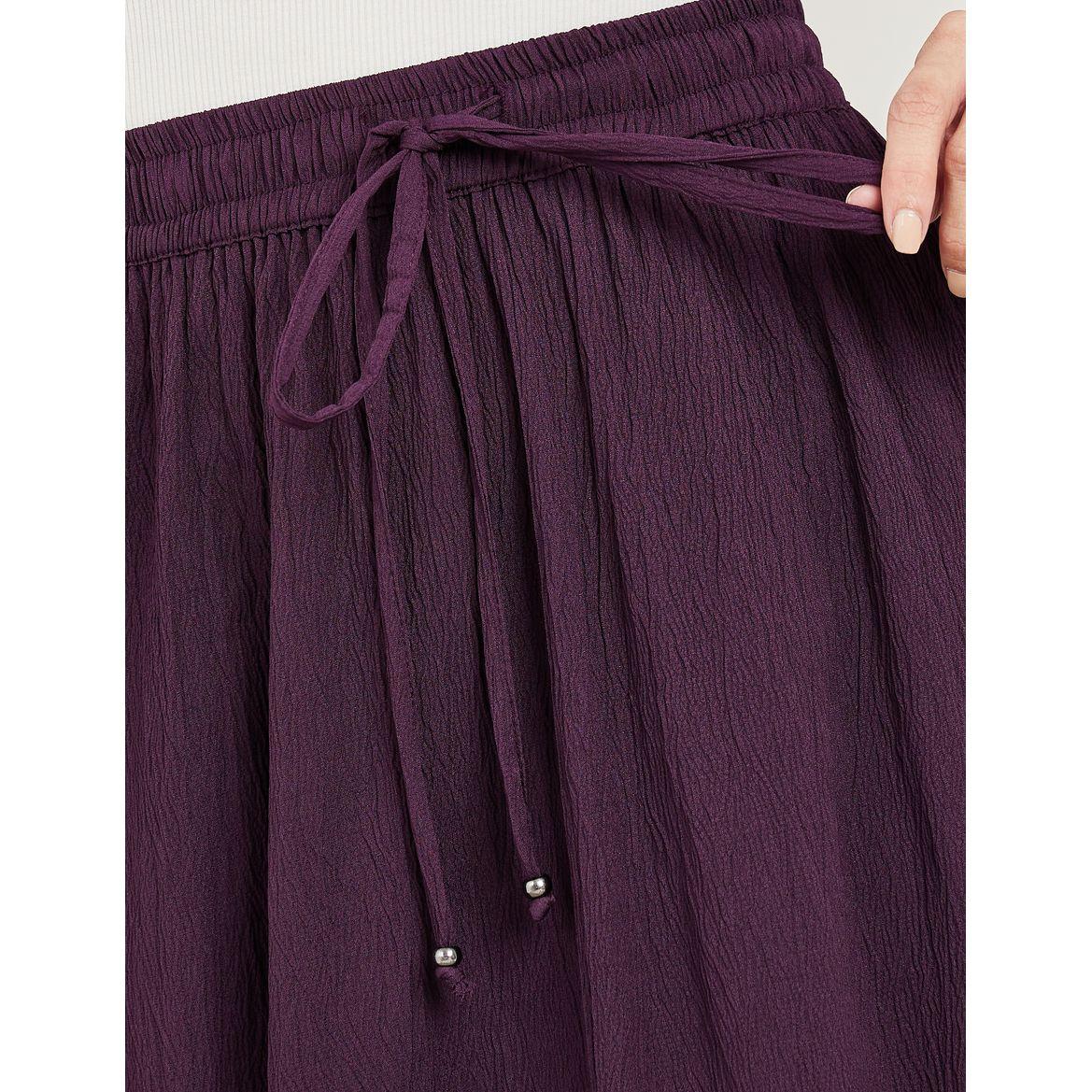 Styli Crinkled Maxi Skirt with Drawstring-women-clothing-bottoms-skirts-image-3