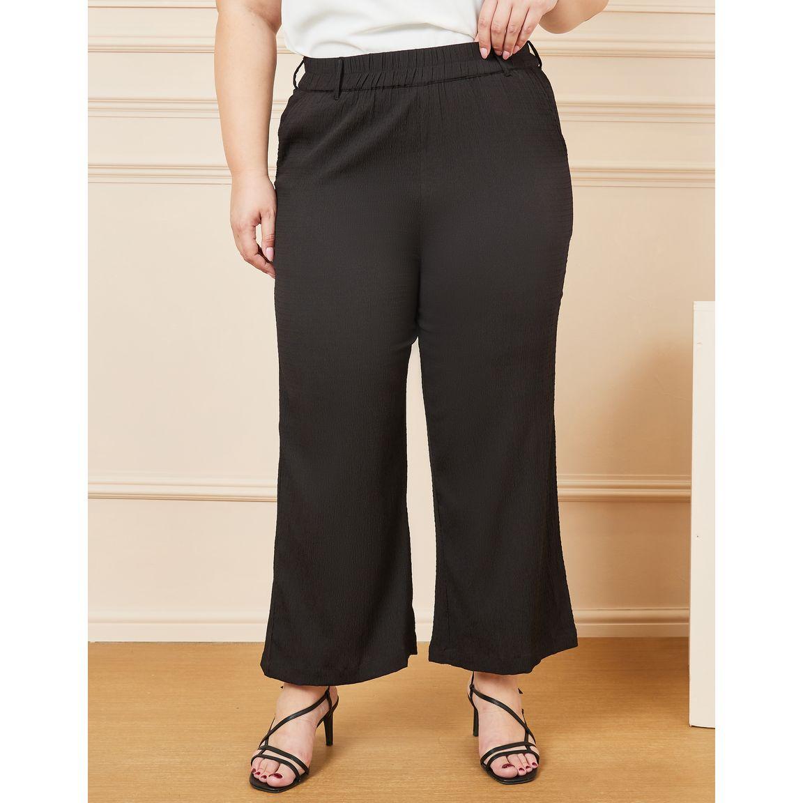 بنطال بمقاس كبير وأرجل واسعة-women-clothing-bottoms-trousers-image-1