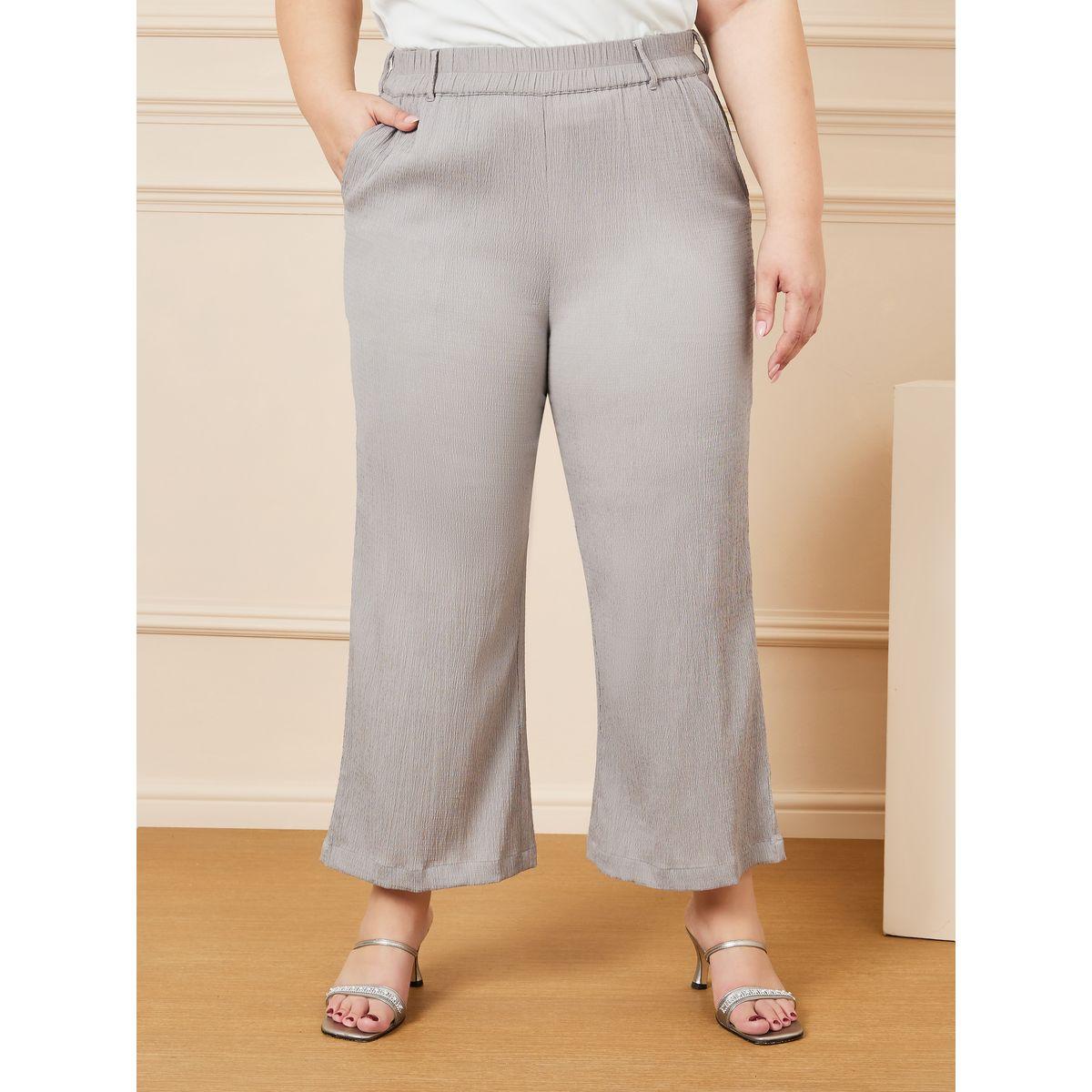 Styli Plus Size Elastic Waistband Wide Leg Pants-women-clothing-bottoms-trousers-image-1