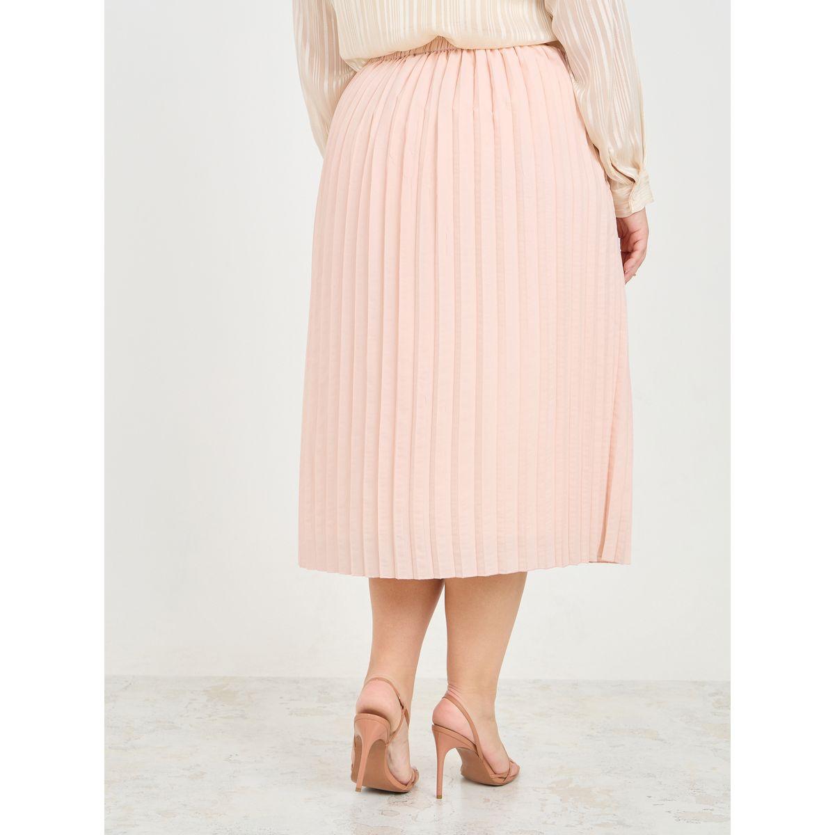 Styli Plus Size Pleated Midi Skirt-women-clothing-bottoms-skirts-image-4
