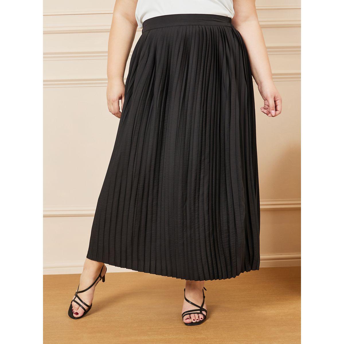 تنورة طويلة مزينة بكسرات-women-clothing-bottoms-skirts-image-1