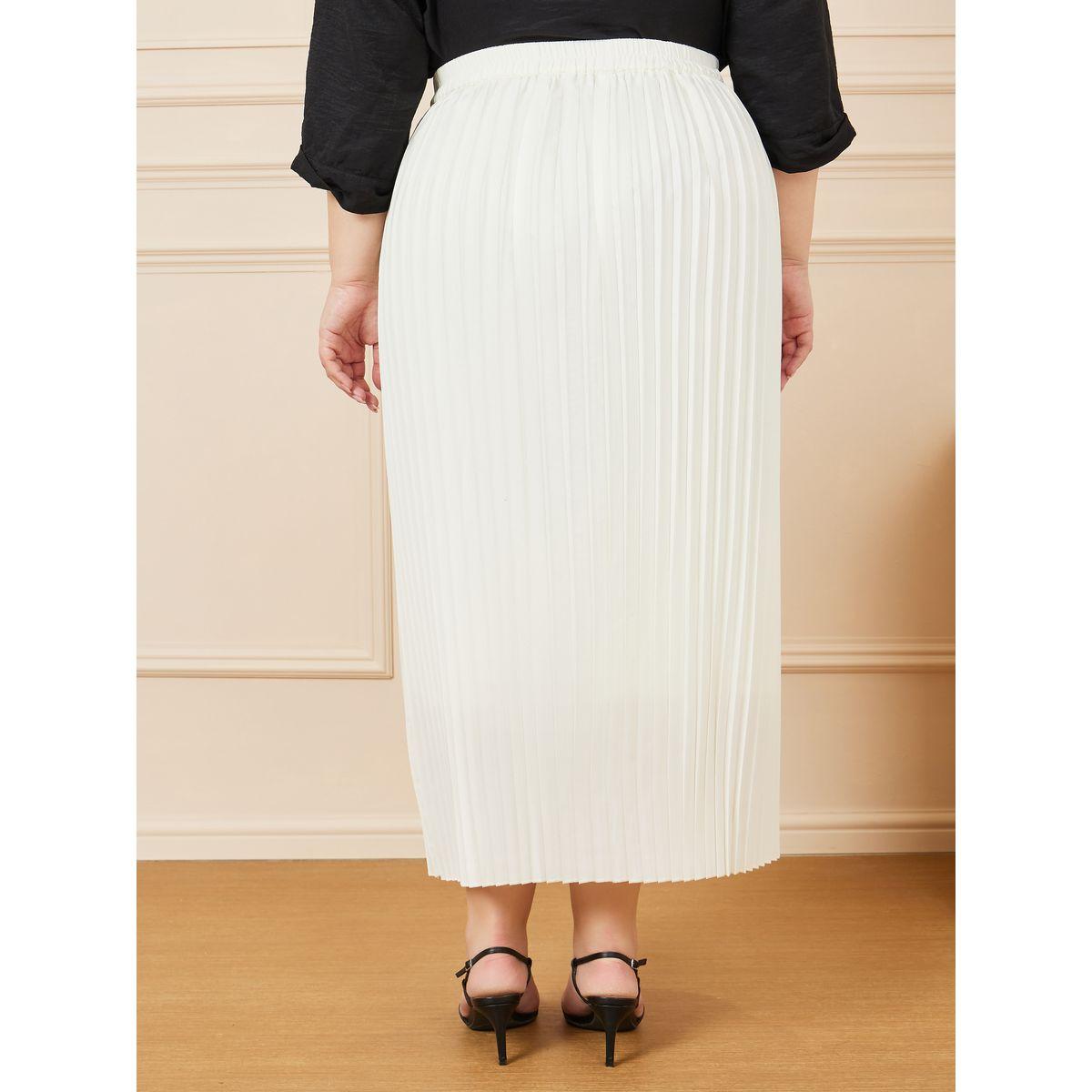 Styli Plus Pleated Maxi Skirt-women-clothing-bottoms-skirts-image-4