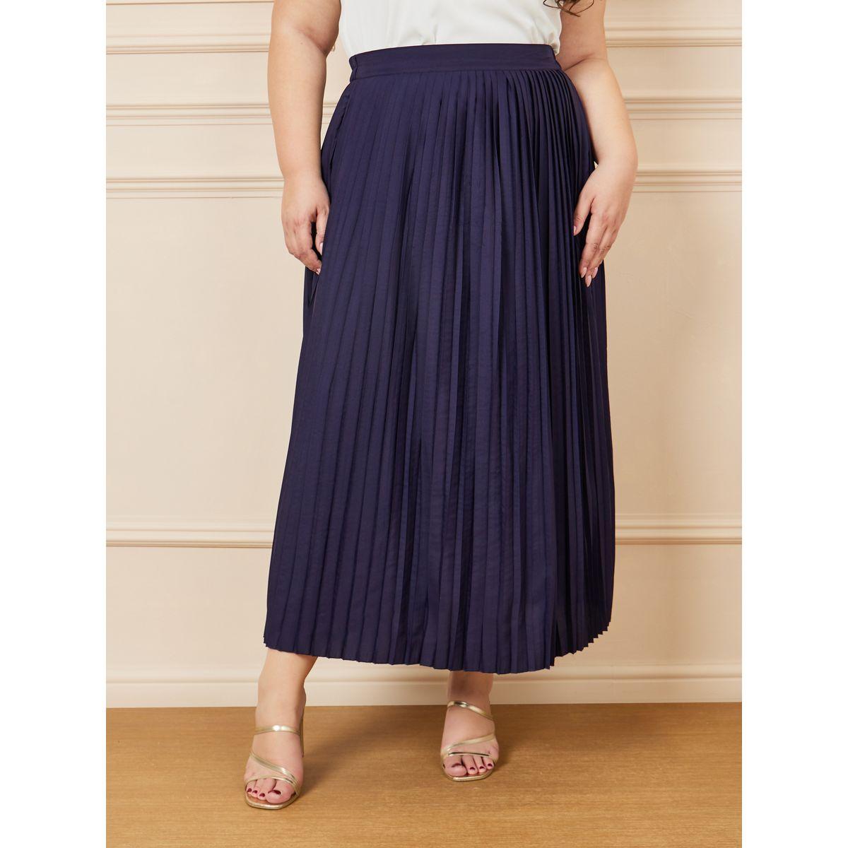 تنورة طويلة مزينة بكسرات-women-clothing-bottoms-skirts-image-1