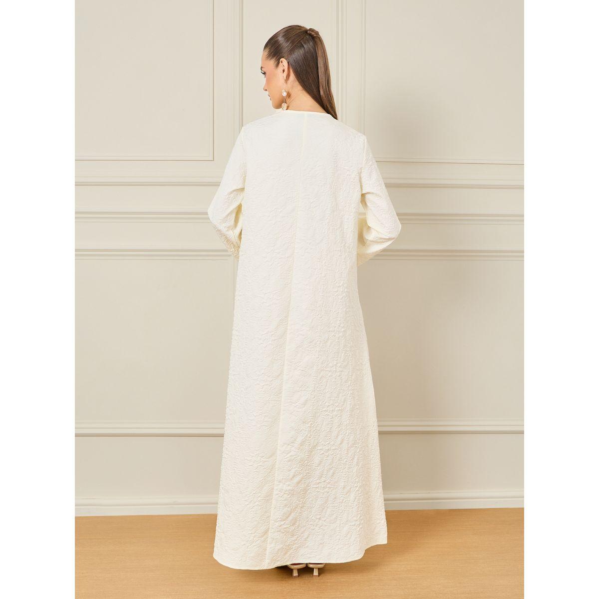 جلابية بتفاصيل بارزة الملمس-women-arabicclothing-jalabiyas-image-5