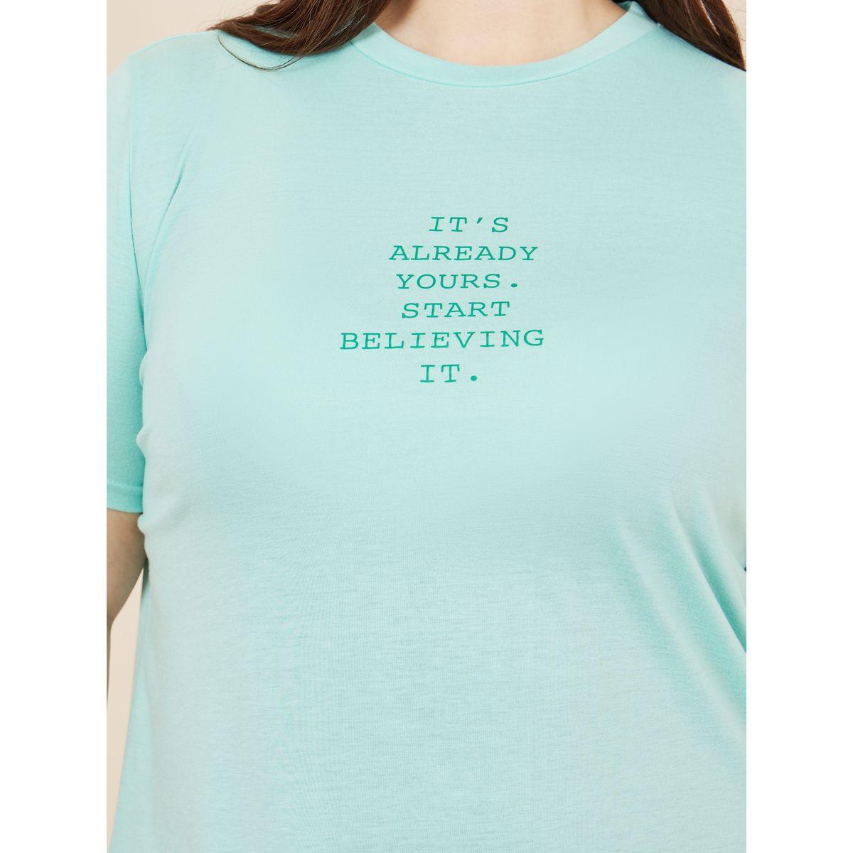 Styli Unwind Plus Slogan Print Ruffle Hem Midi Sleep T-Shirt-women-clothing-nightwear-nighties-image-3