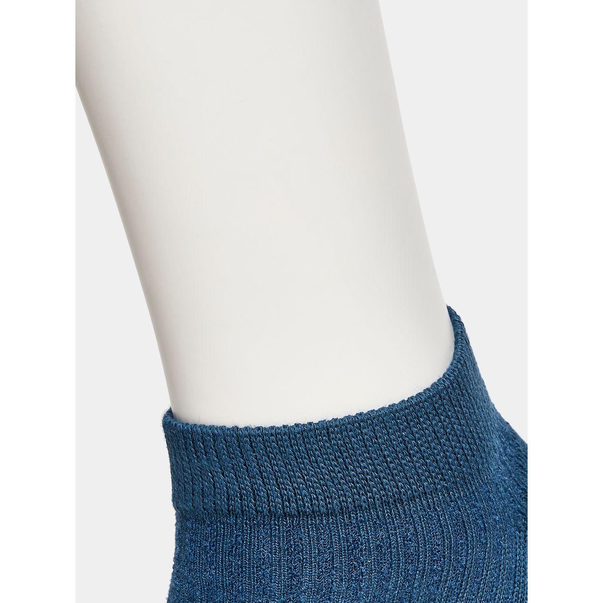 Styli Set of 5 - Textured Ankle Socks-women-socksandstockings-image-3
