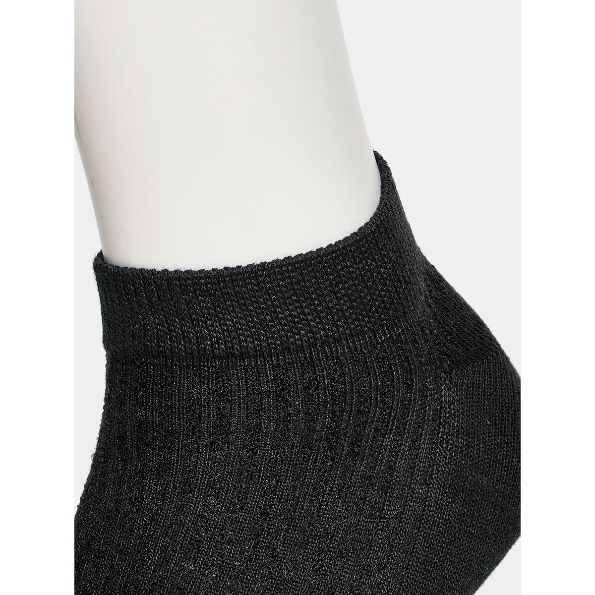 Styli Set of 5 - Textured Ankle Socks-women-socksandstockings-image-5