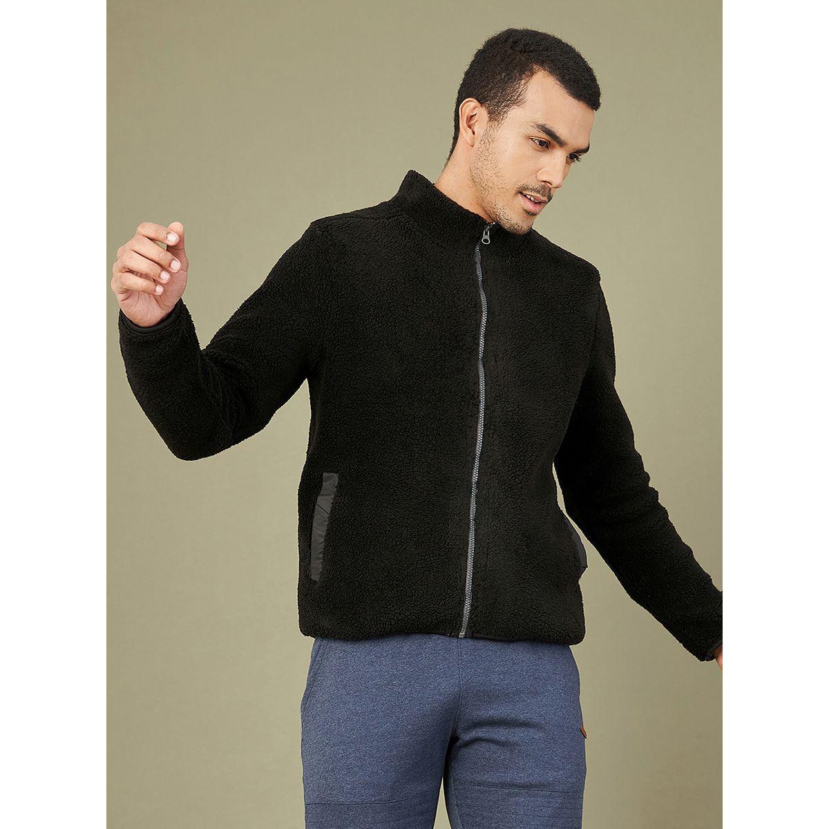 Faux Fur Zip-Through Sweatshirt-men-winterwear-hoodiesandsweatshirts-image-4