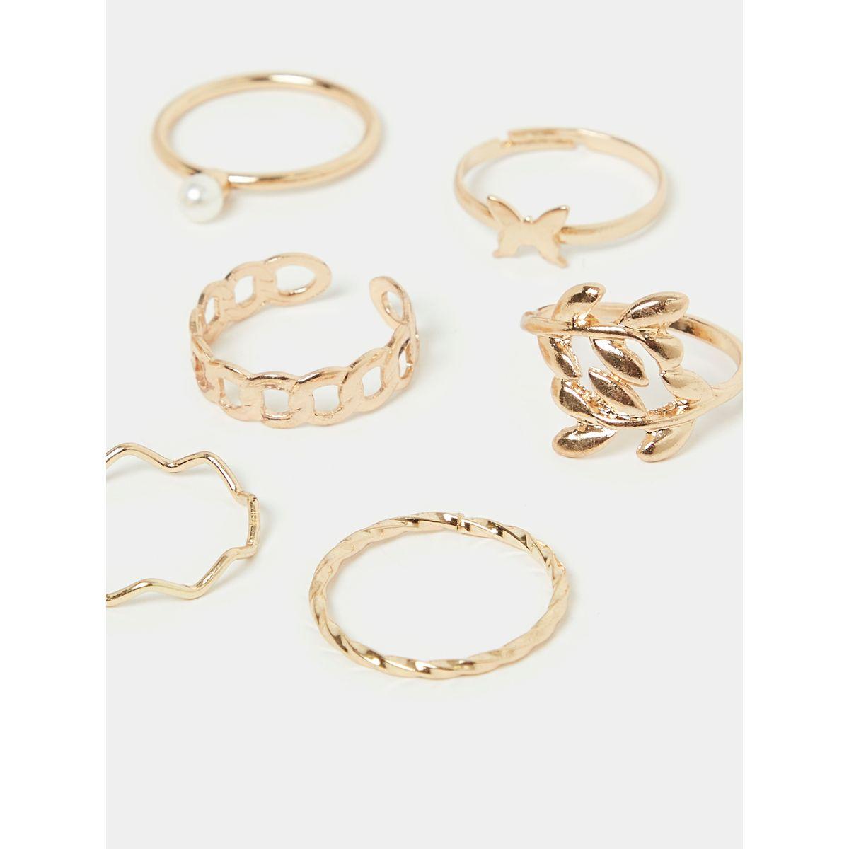 Styli Set of 10 - Multi Shape Rings-women-watchesandjewellery-jewellery-rings-image-2