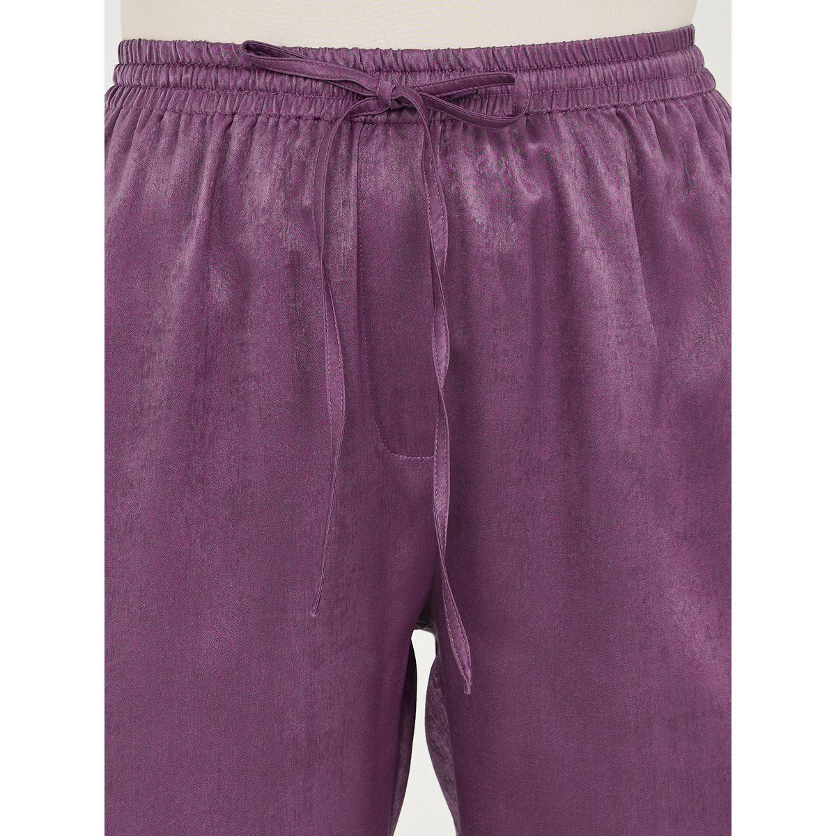 بنطال بقصة مستقدقة ورباط خصر-women-clothing-bottoms-trousers-image-3