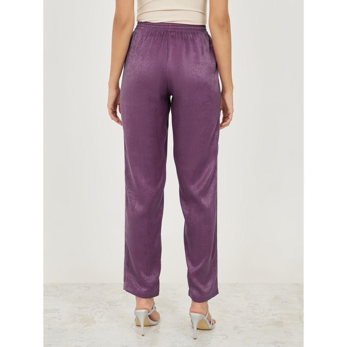 بنطال بقصة مستقدقة ورباط خصر-women-clothing-bottoms-trousers-image-4
