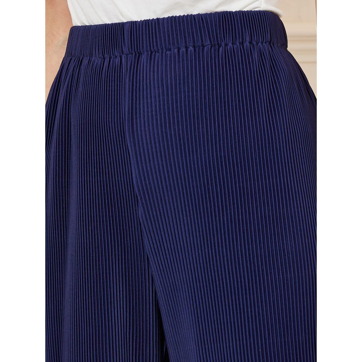 بنطال بليسيه بقصة مريحة-women-clothing-bottoms-trousers-image-3