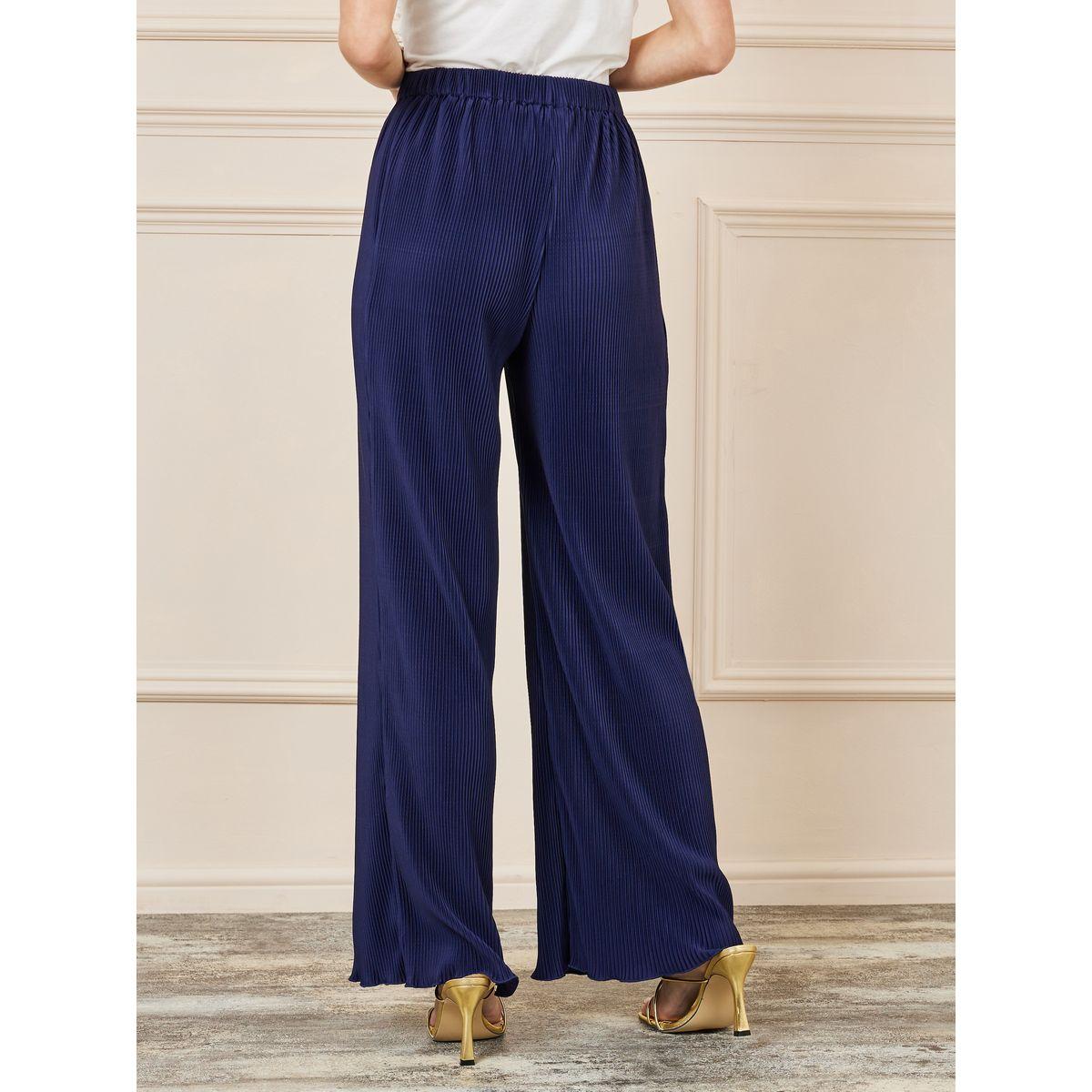 Styli Plisse Relaxed Fit Pants-women-clothing-bottoms-trousers-image-4