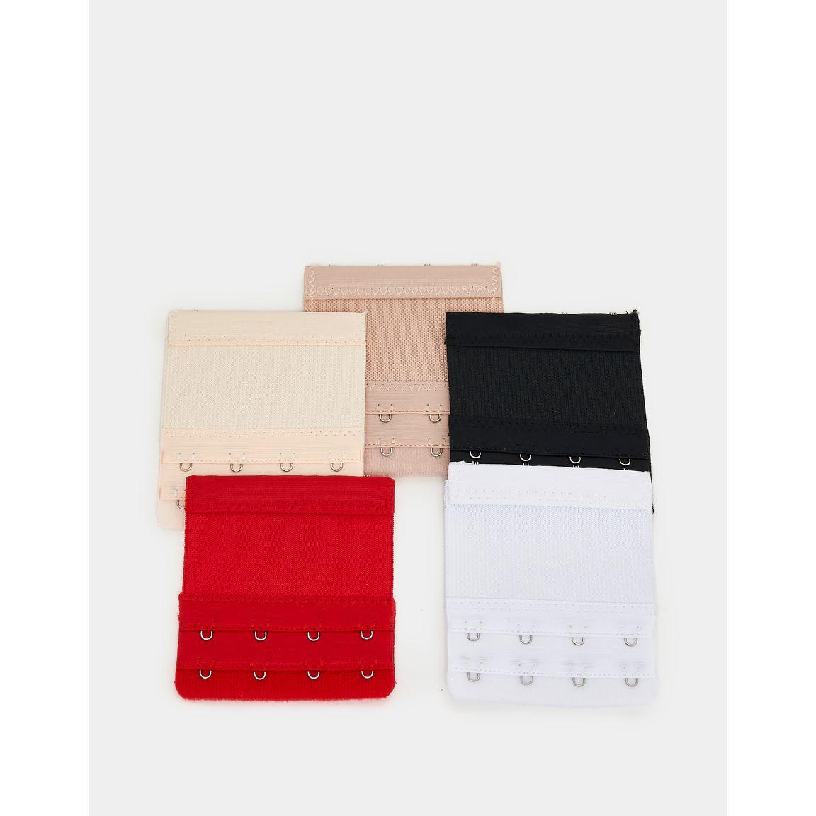 Styli Pack of 5 - 4 Bar Hook & Eye Bra Band Extender-women-clothing-lingerie-lingerieaccessories-image-1