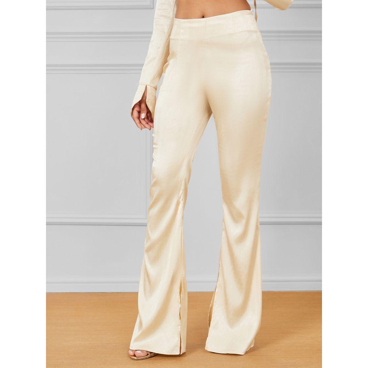 Styli Textured Collared Wrap Shirt & Pants Co-Ord-women-clothing-coordsets-image-4