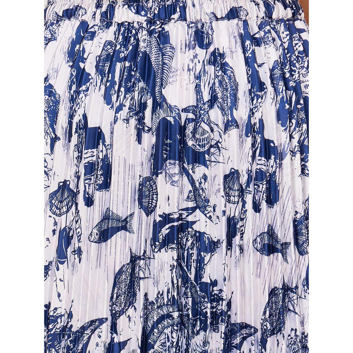 تنورة ميدي بكسرات وطبعة اسماك-women-clothing-bottoms-skirts-image-3