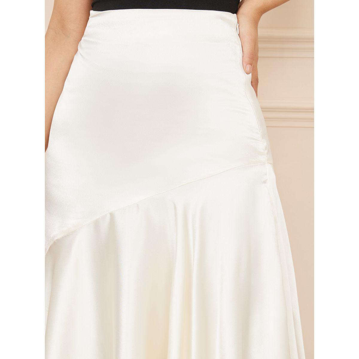 Styli Satin Asymmetric Ruffle Hem A-Line Maxi Skirt-women-clothing-bottoms-skirts-image-3