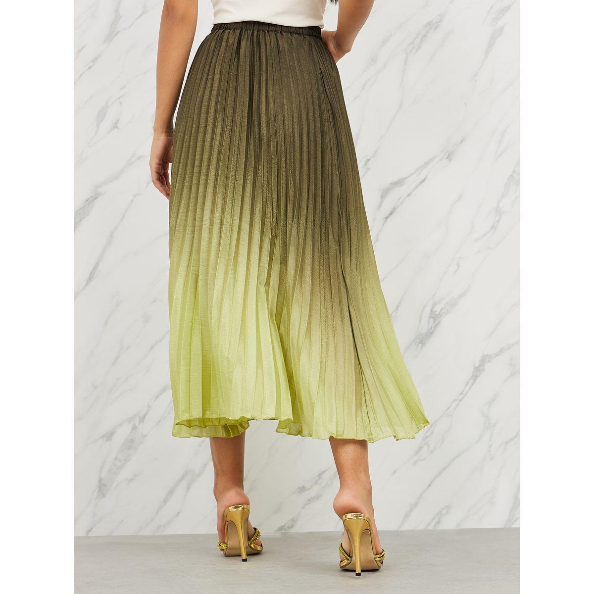 Styli Ombre Pleated A-Line Maxi Skirt-women-clothing-bottoms-skirts-image-4
