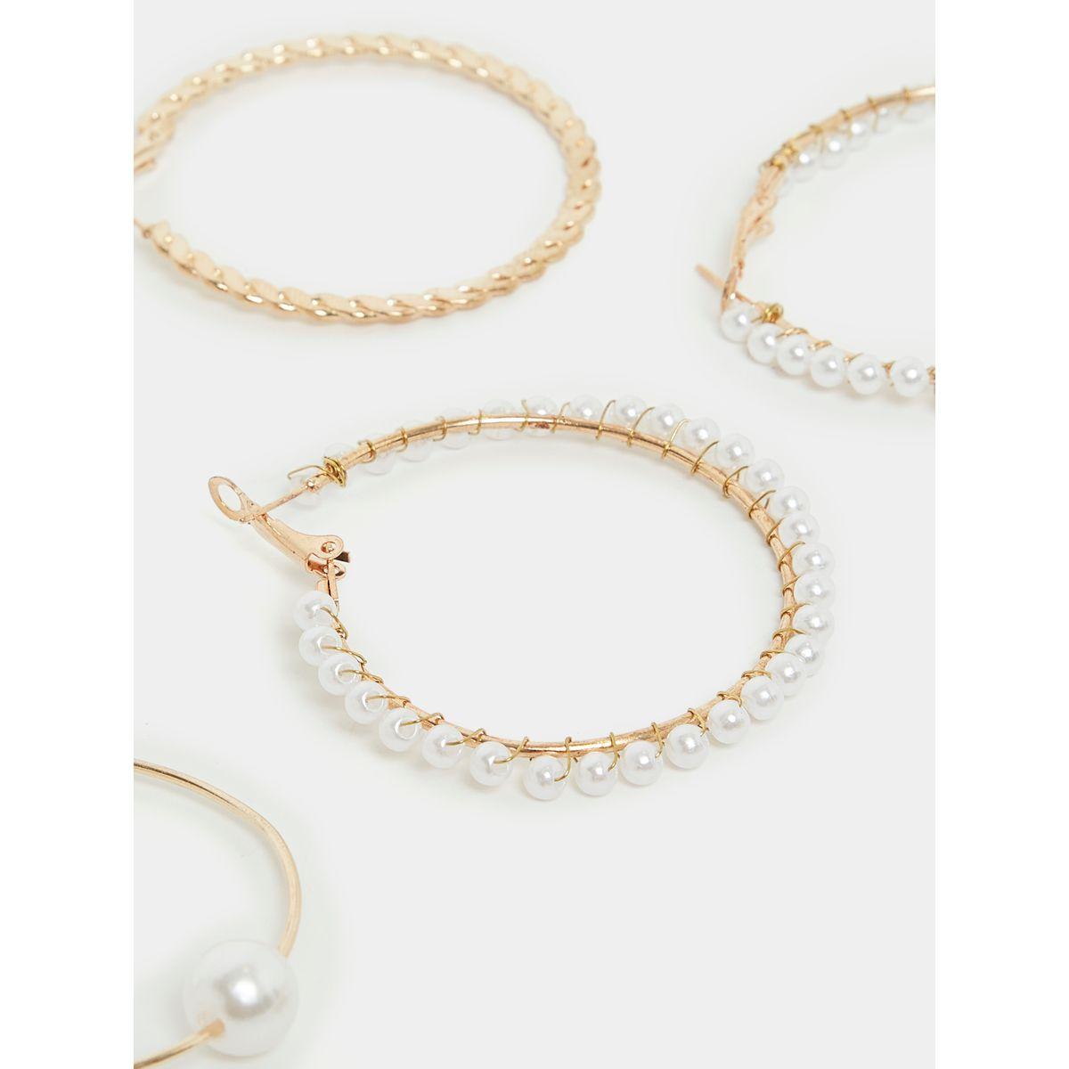 مجموعة من 6 اقراط كاجوال-women-watchesandjewellery-jewellery-earrings-image-2