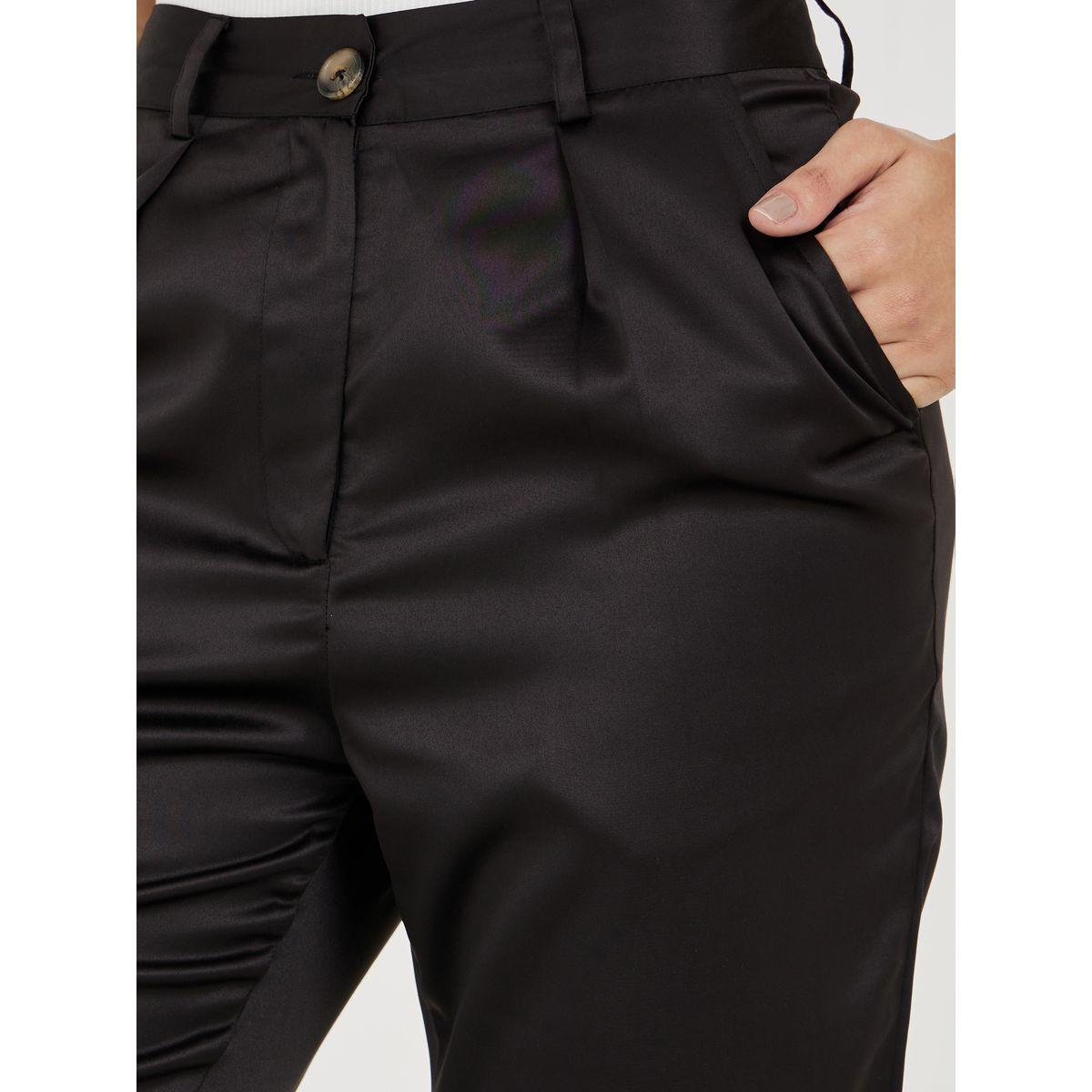 Styli Satin High Rise Ankle Length Tapered Pants-women-clothing-bottoms-trousers-image-3
